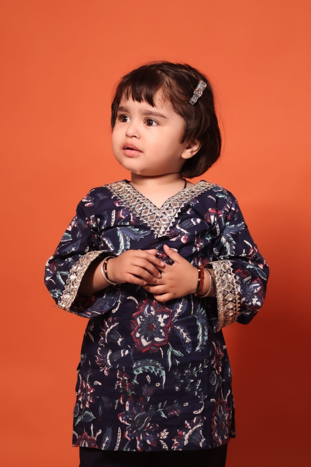 Short kurta pant set