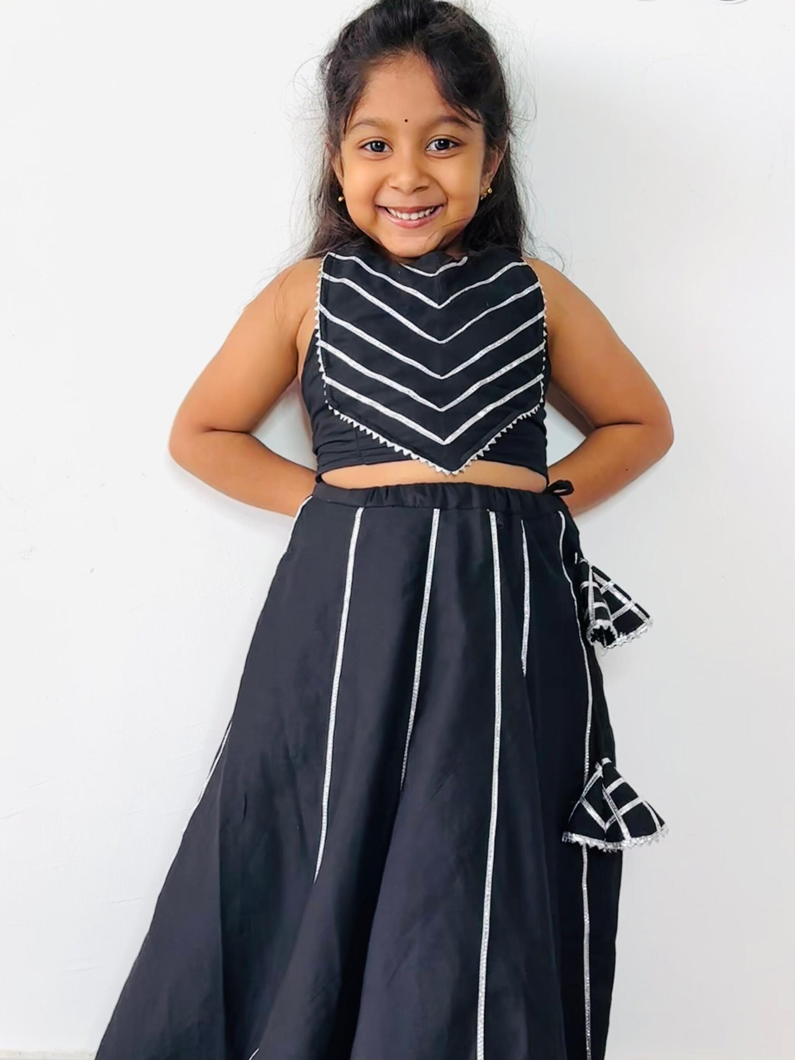 Midnight Elegance Lehenga - Image 2