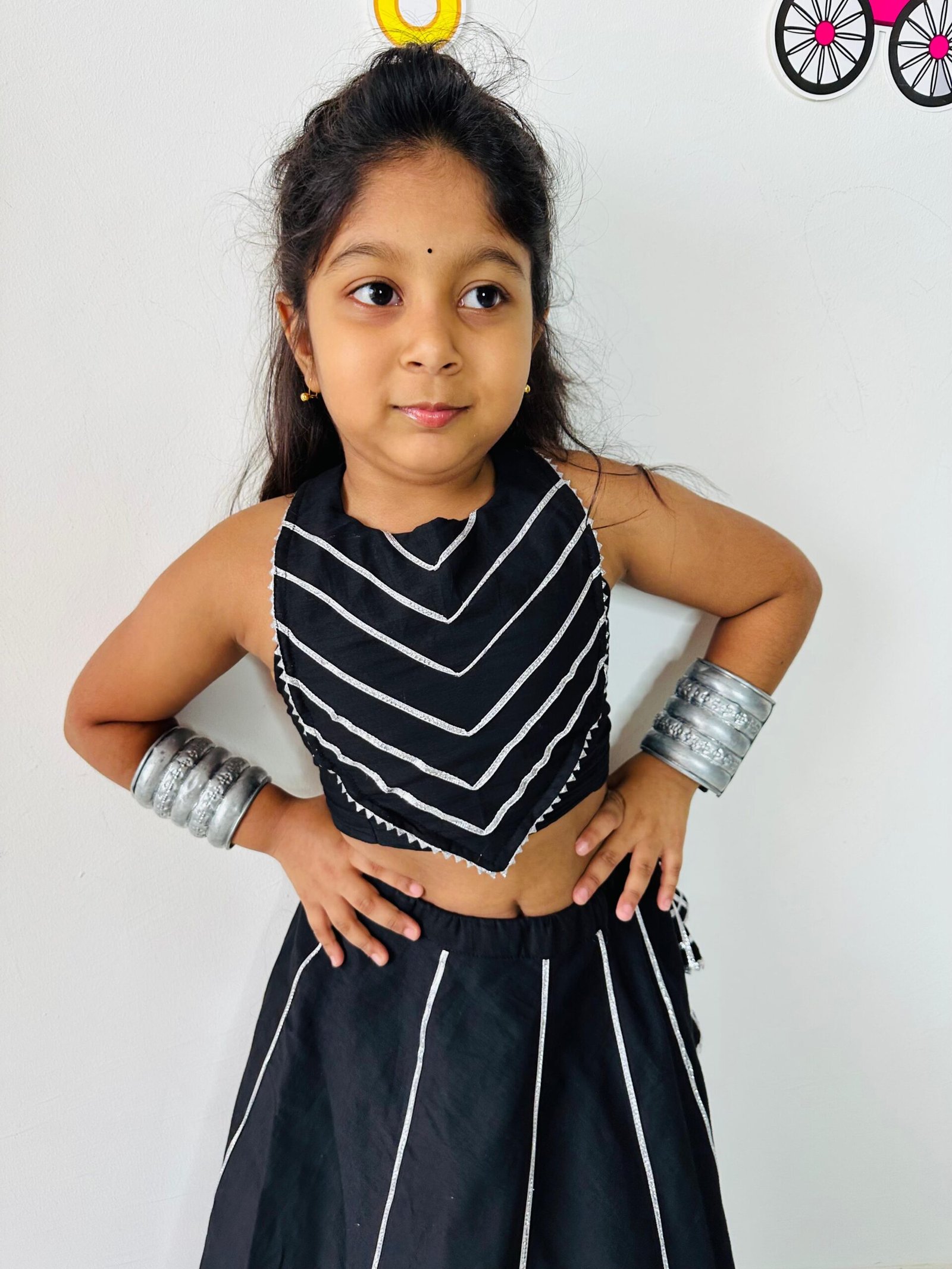 Midnight Elegance Lehenga - Image 5