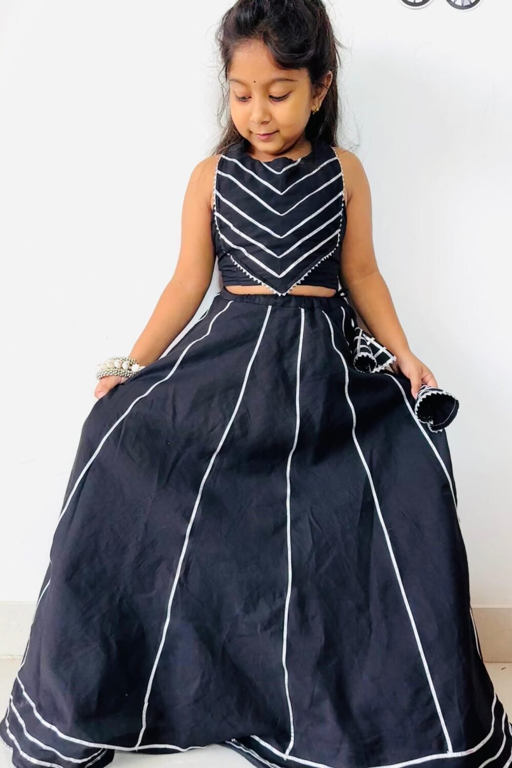 Midnight Elegance Lehenga