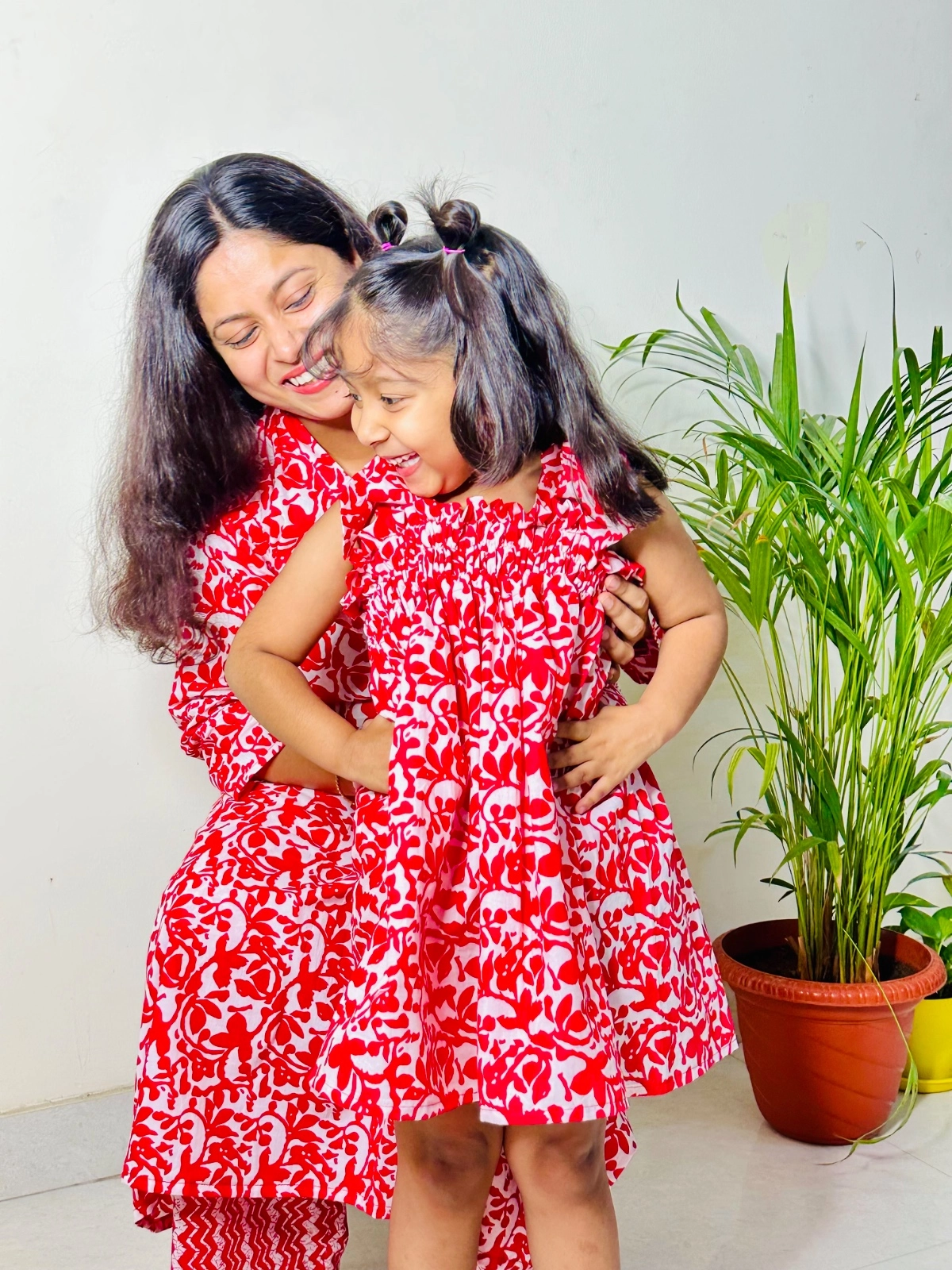 Saheli- Matching Mother-Daughter outfit