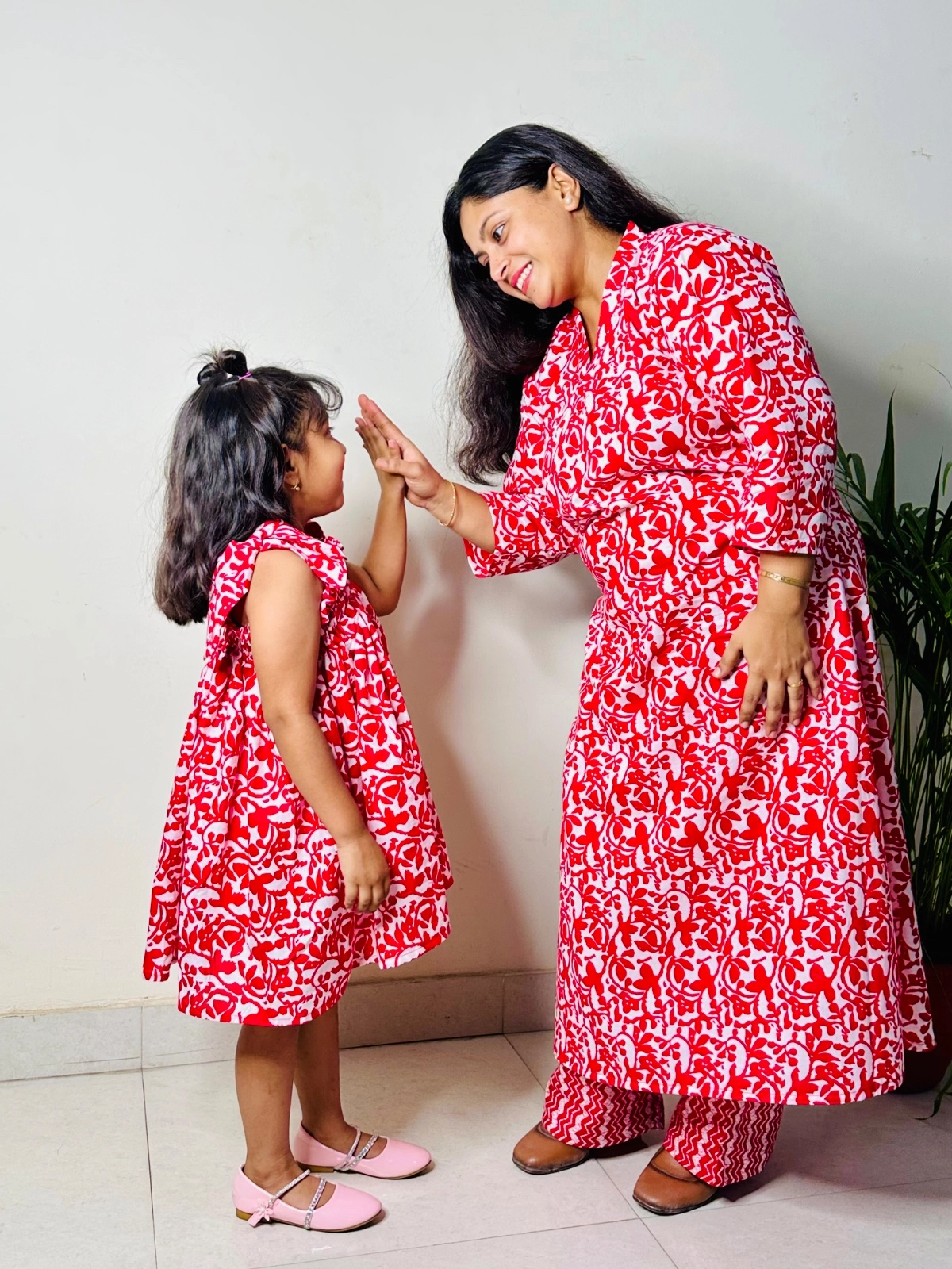 Saheli- Matching Mother-Daughter outfit